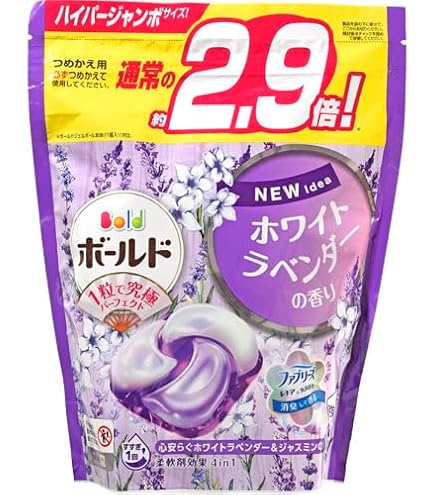 Amazon.co.jp: P&G ジャパン ボールド ジェルボール 4in1 ラベンダー